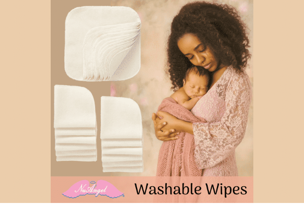 Nuangel Baby Washcloths in White | Cotton