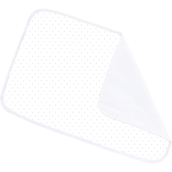 NuAngel Changing Pad - White with Gray Dot